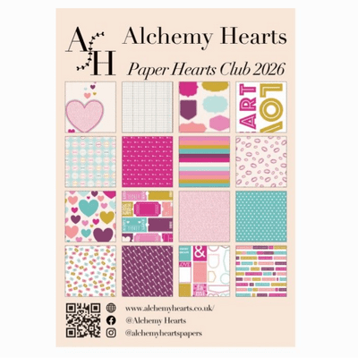 Alchemy Hearts A4 Collection Pack - Paper Hearts Club