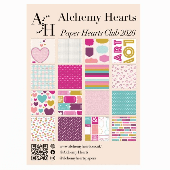 Alchemy Hearts A4 Collection Pack - Paper Hearts Club