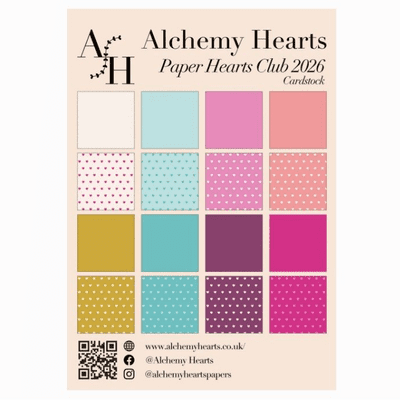 Alchemy Hearts A4 Collection Pack - Paper Hearts Club Card