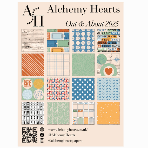 Alchemy Hearts A5 Collection Pack - Out & About 2025