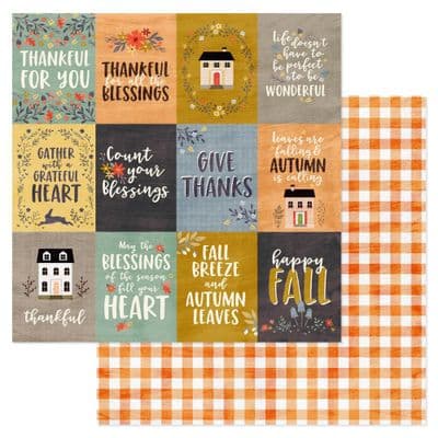 American Crafts Farmstead Harvest 12x12 - Tiny Frames