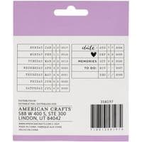 American Crafts Journal Studio Stamp - Date