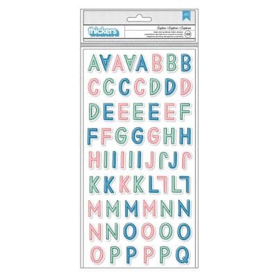 American Crafts - Maggie Holmes Thickers - Round Trip Alphas