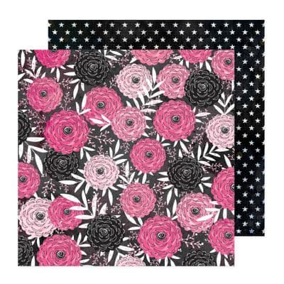 American Crafts Vicki Boutin Bold + Bright 12x12 - Full Bloom
