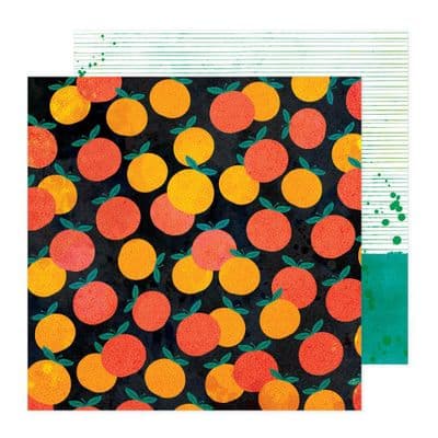American Crafts Vicki Boutin Bold + Bright 12x12 - Juicy Scoop