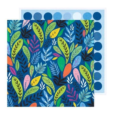 American Crafts Vicki Boutin Bold + Bright 12x12 - Mixed Greens