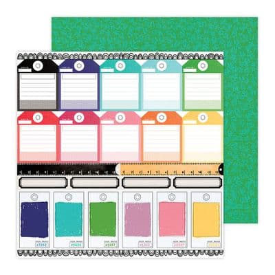 American Crafts Vicki Boutin Cut and Paste 12x12 - #8