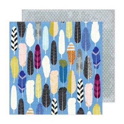 American Crafts Vicki Boutin Discover + Create 12x12 - Plumage