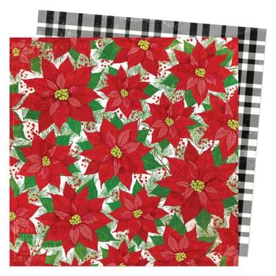 American Crafts Vicki Boutin Evergreen & Holly 12x12 - Trimmings
