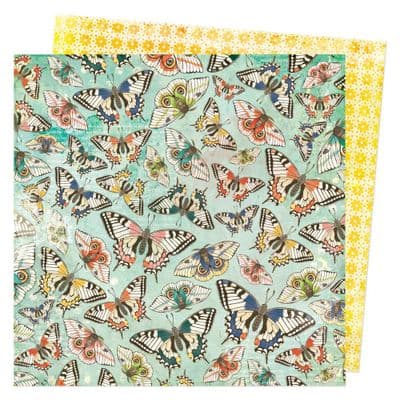 American Crafts Vicki Boutin Fernwood 12x12 - Hello Friends