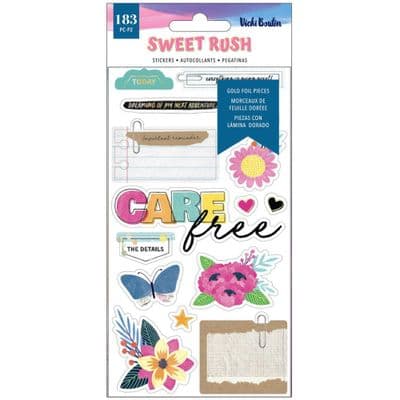 American Crafts - Vicki Boutin Sticker Book - Sweet Rush