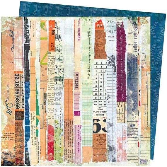 American Crafts Vicki Boutin Storyteller 12x12 - Vagabond
