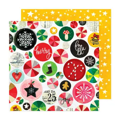 American Crafts Vicki Boutin Wrapped in Ribbons 12x12 - 4