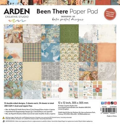 Arden Creative Studio 12x12 Paper Pad - Been There