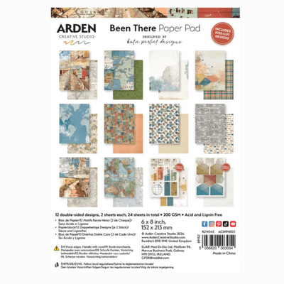 Arden Creative Studio 6x8 Paper Pad - Been There