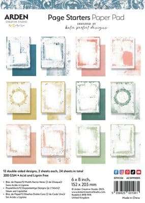 Arden Creative Studio 6x8 Paper Pad - Page Starters