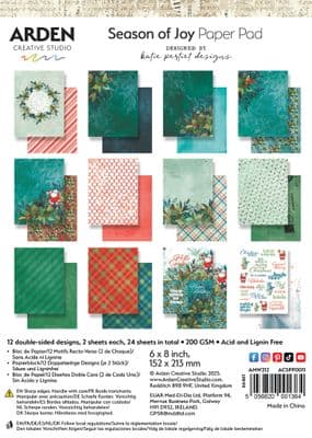 Arden Creative Studio 6x8 Paper Pad - Season of Joy