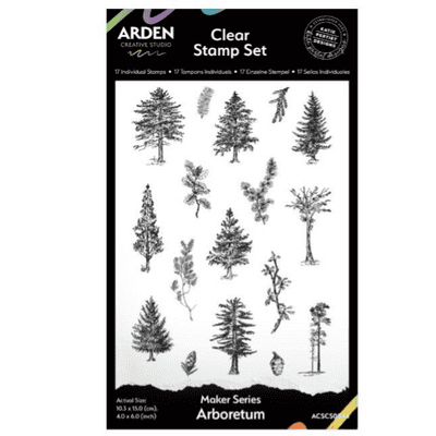 Arden Creative Studio Clear Stamps - Maker Series - Arboretum