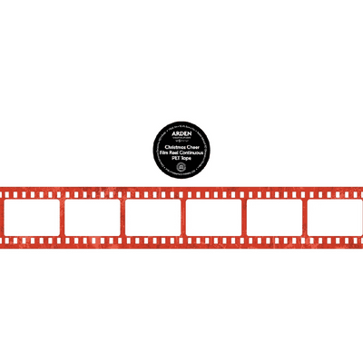Arden Creative Studio Continuous PET Tape Set - Christmas Cheer Film Reel