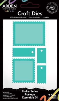 Arden Creative Studio Craft Die Set - Maker Series - Postage Essentials 01
