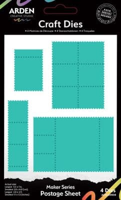 Arden Creative Studio Craft Die Set - Maker Series - Postage Sheet