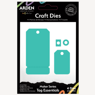 Arden Creative Studio Craft Die Set - Maker Series - Tag Essentials