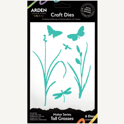 Arden Creative Studio Craft Die Set - Maker Series - Tall Grasses