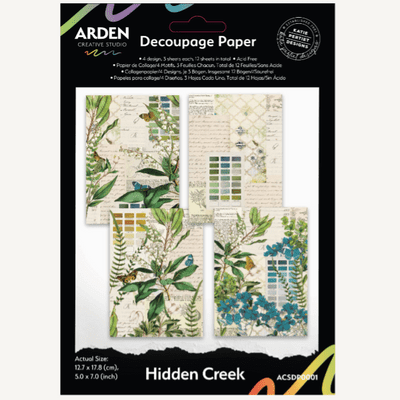 Arden Creative Studio Decoupage Paper - Hidden Creek