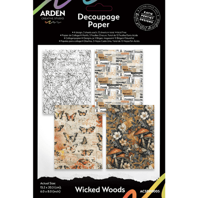 Arden Creative Studio Decoupage Paper - Wicked Woods