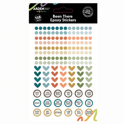 Arden Creative Studio Epoxy Stickers - Been There