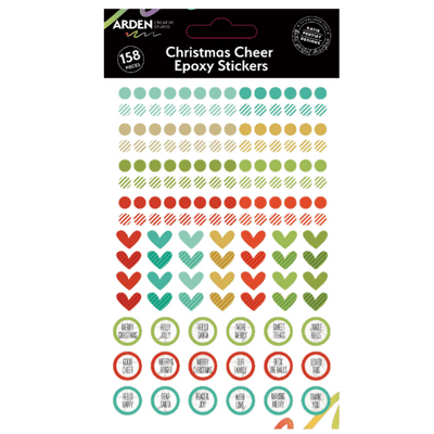 Arden Creative Studio Epoxy Stickers - Christmas Cheer