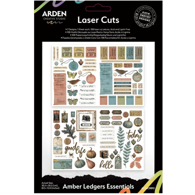 Arden Creative Studio Laser Cuts - Amber Ledgers Essentials