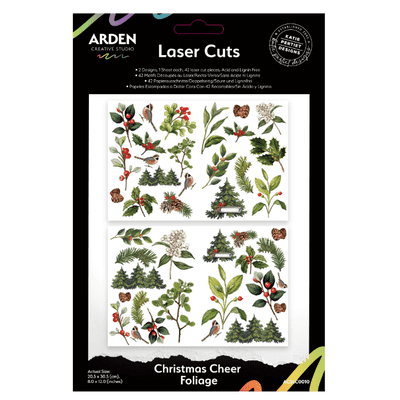 Arden Creative Studio Laser Cuts - Christmas Cheer Foliage