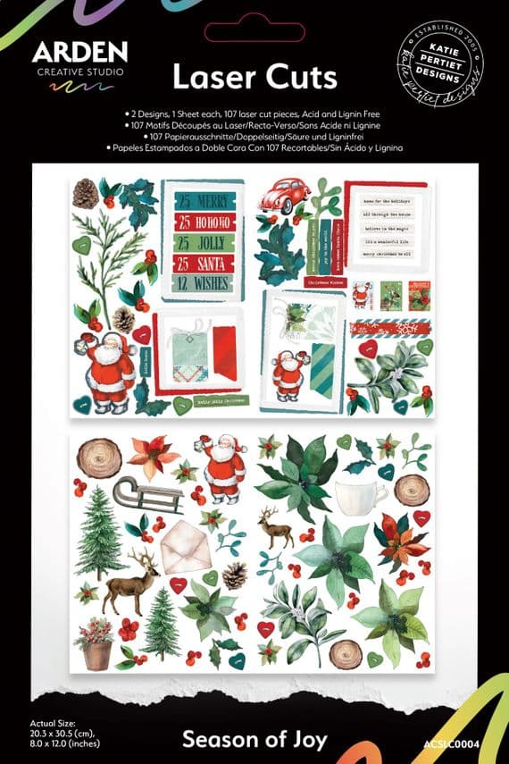 Arden Creative Studio Laser Cuts - Season of Joy