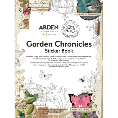 Arden Creative Studio Sticker Book  - Garden Chronicles
