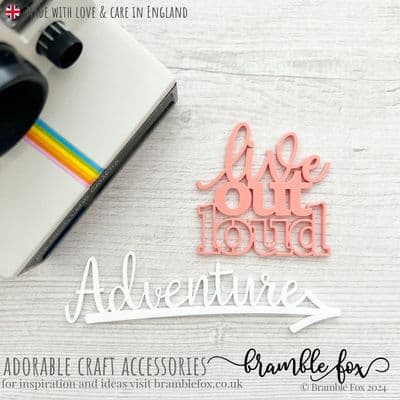 Bramble Fox Perspextives - Live Out Loud