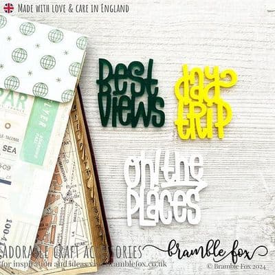 Bramble Fox Perspextives - Oh the Places