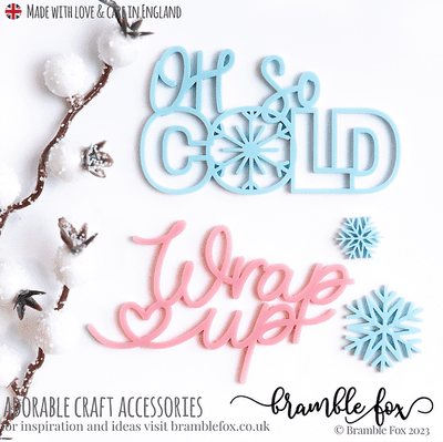 Bramble Fox Perspextives - So Cold