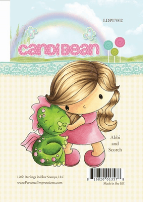 Candibean Clear Stamp - Little Darlings Abbi and Scorch