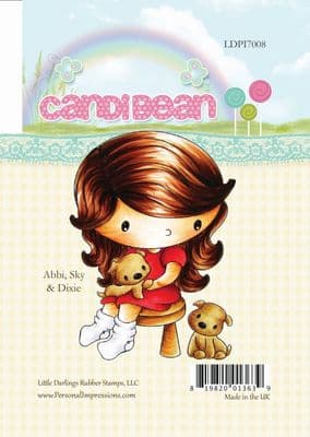 Candibean Clear Stamp - Little Darlings Abbi, Sky & Dixie