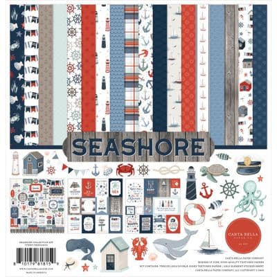 Carta Bella 12x12 Collection Kit - Seashore