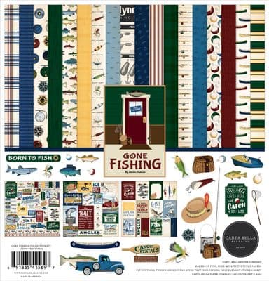 Carta Bella Collection Kit - Gone Fishing