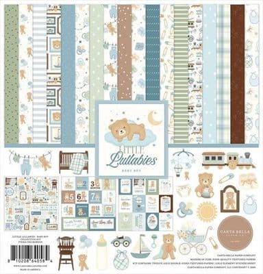 Carta Bella Collection Kit - Little Lullabies Baby Boy
