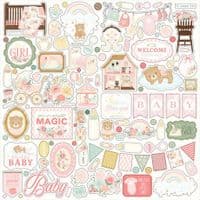 Carta Bella Collection Kit - Little Lullabies Baby Girl