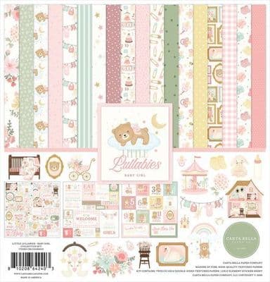 Carta Bella Collection Kit - Little Lullabies Baby Girl