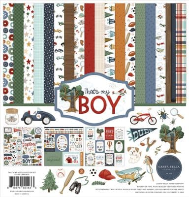 Carta Bella Collection Kit - That’s My Boy