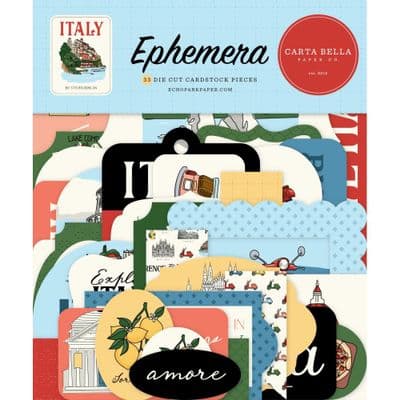 Carta Bella Ephemera - Italy