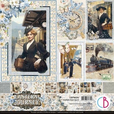 Ciao Bella 12x12 Inch Paper Pad - Eastern Journey