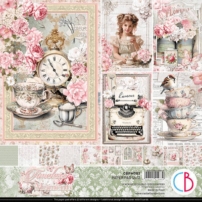 Ciao Bella 12x12 Inch Paper Pad - Timeless Moments