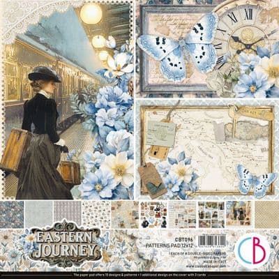 Ciao Bella 12x12 Inch Patterns Paper Pad - Eastern Journey